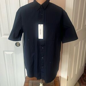 Men’s Calvin Klein, short sleeve shirt new with tags